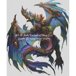 Paizo-CoralArchDragon Coral Archdragon